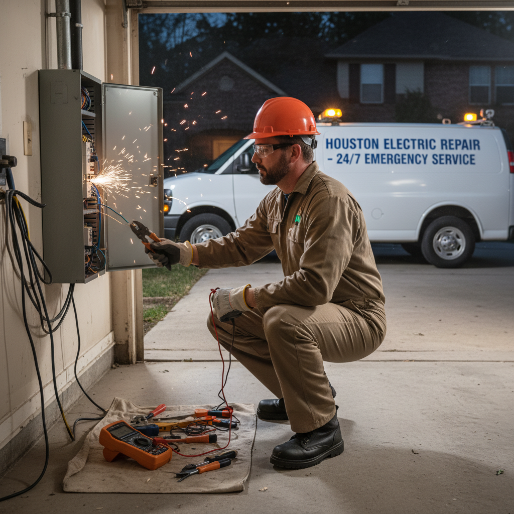 24/7 Electrical Emergency Repairs - Tell Projects Channelview TX
