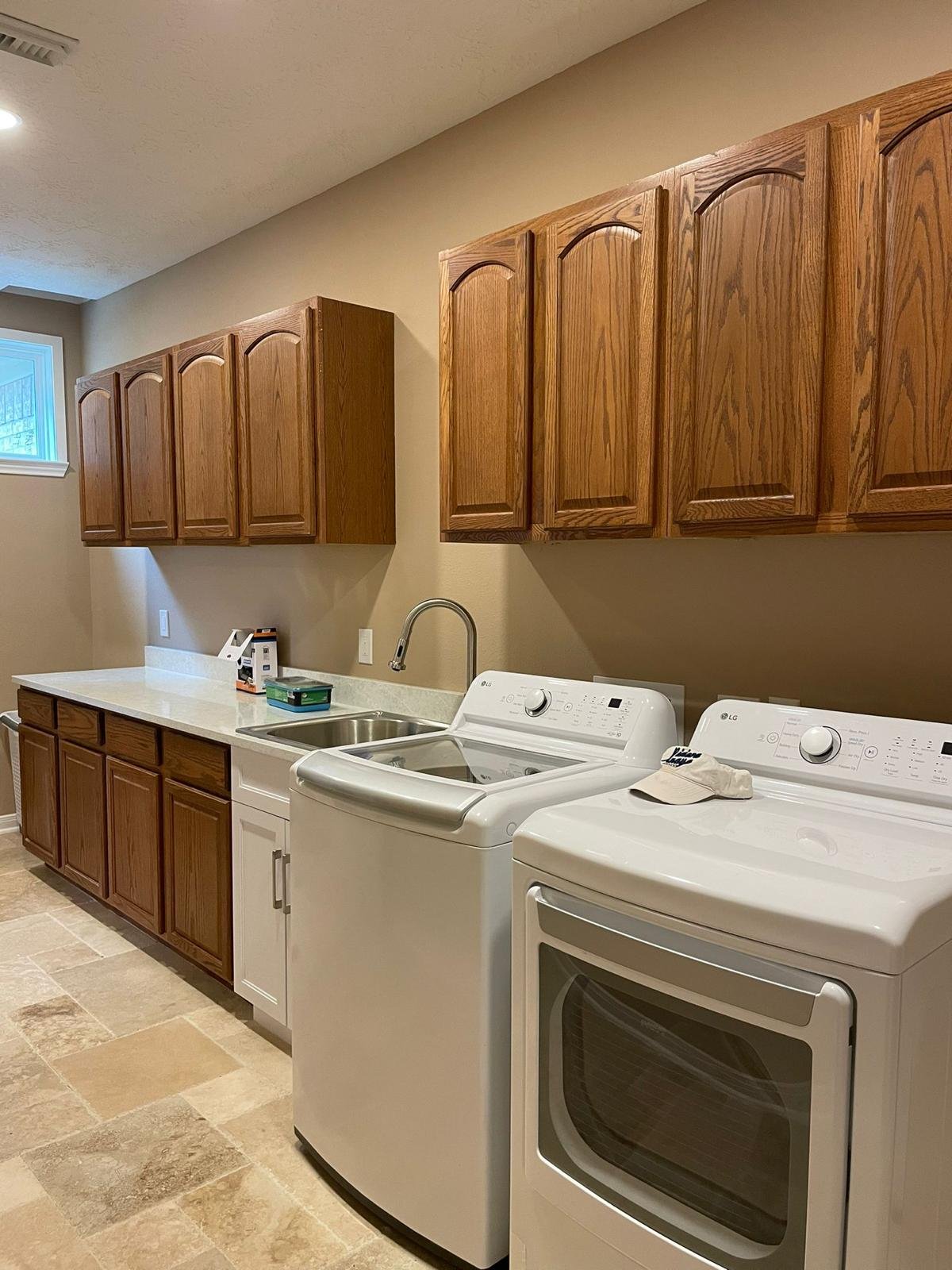 Commercial laundry room renovation in Channelview apartment complex