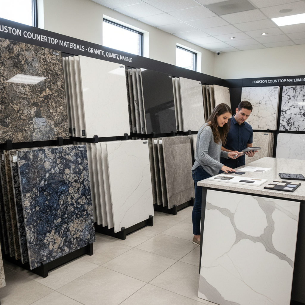 Countertop Material Selection - Tell Projects Channelview TX