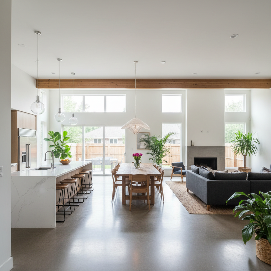 Open Concept Space Planning - Tell Projects Channelview TX