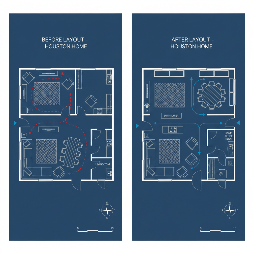 Room Layout Optimization Channelview - Tell Projects Channelview TX